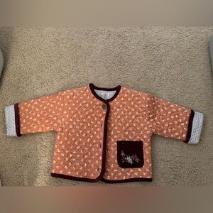 Kids Jacket - Orange and Gray